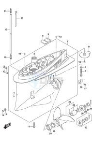 DF 250 drawing Gear Case DF 250S