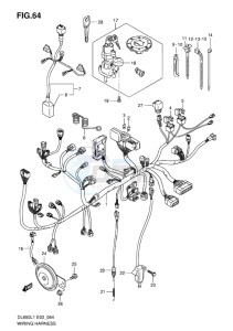 DL650 ABS V-STROM EU-UK drawing WIRING HARNESS