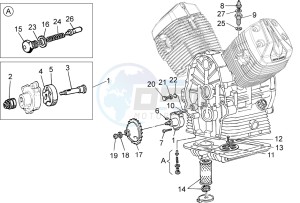 V7 Special 750 drawing Oil pump