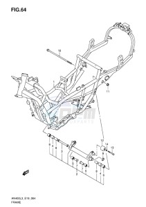 AN400Z ABS BURGMAN EU-UK drawing FRAME