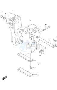 DF 90A drawing Clamp Bracket