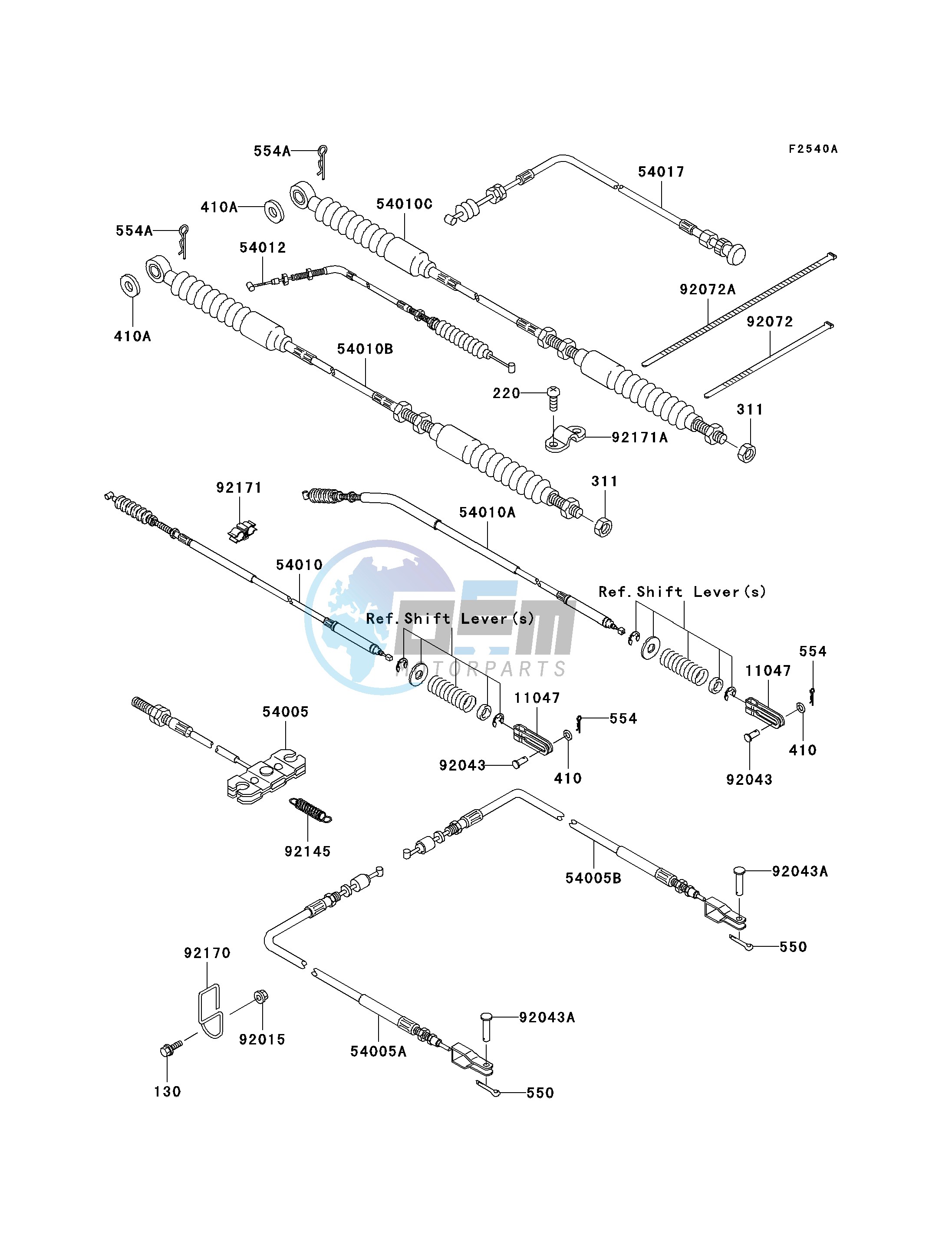 CABLES-- JK1AFCE1 6B543664 - - -