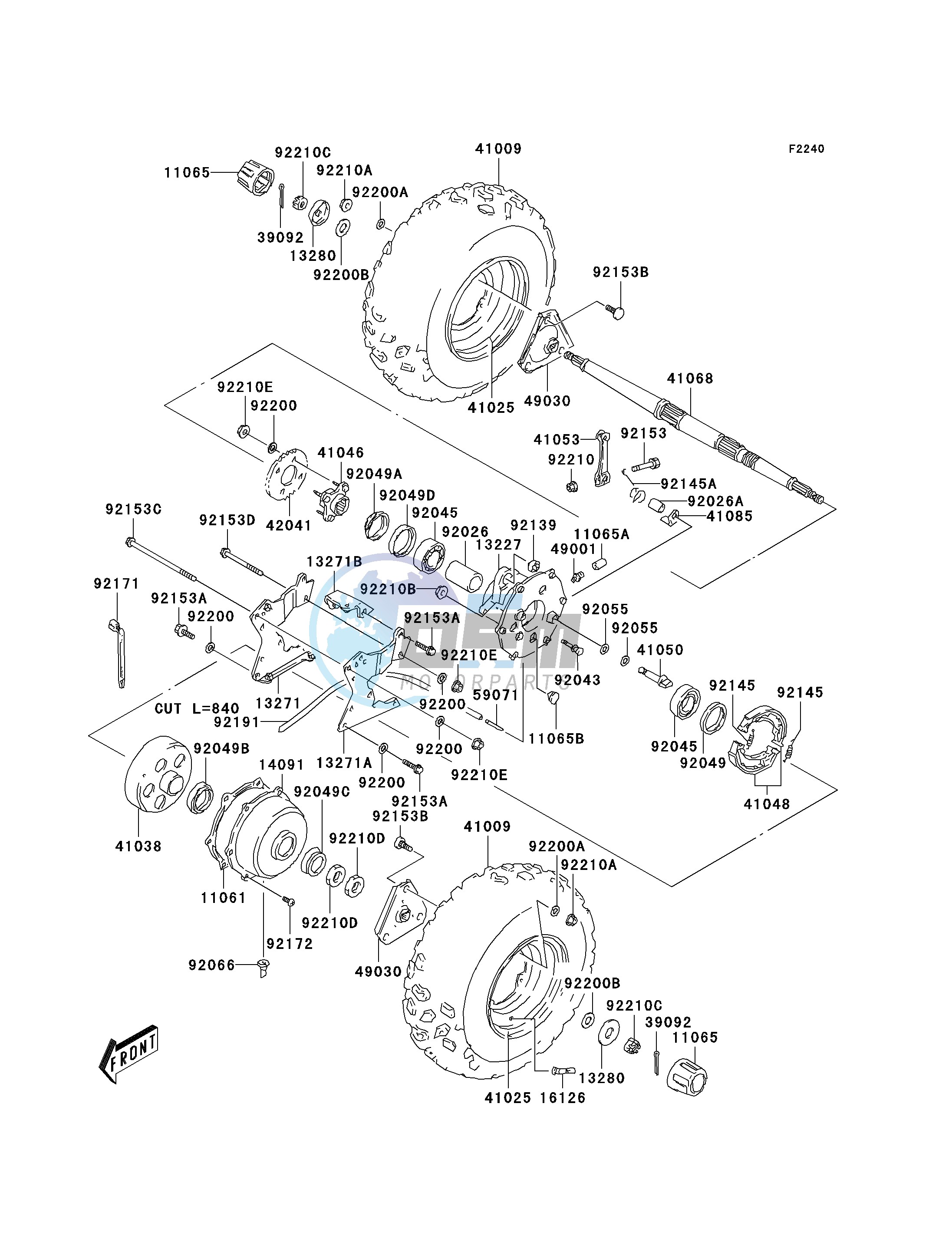 REAR HUB