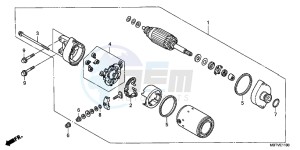 XL1000VAB drawing STARTING MOTOR