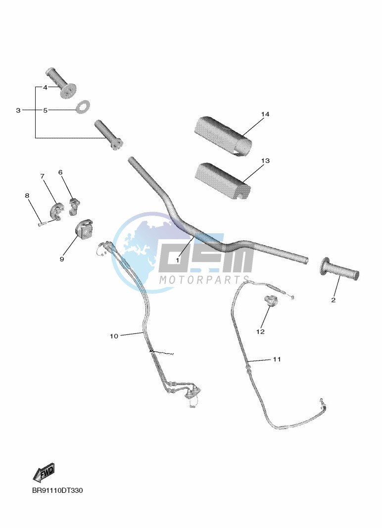 STEERING HANDLE & CABLE