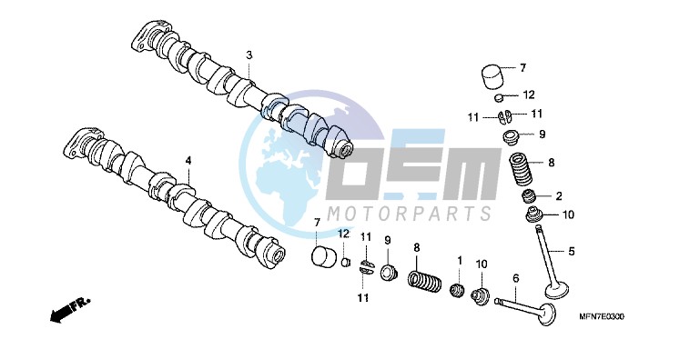 CAMSHAFT/ VALVE