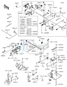 MULE PRO-DXT KAF1000BJF EU drawing Chassis Electrical Equipment