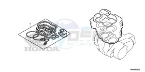 NC750XDG SH125AS UK - (E) drawing GASKET KIT A