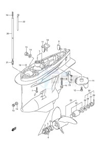 DF 150 drawing Gear Case (C/R)