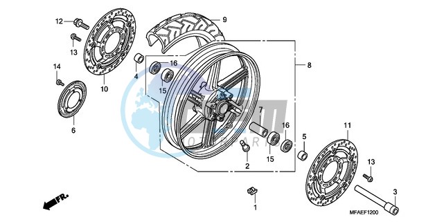 FRONT WHEEL