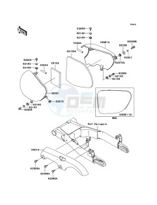 W650 EJ650C6F GB XX (EU ME A(FRICA) drawing Side Covers/Chain Cover