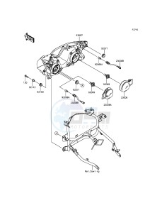 NINJA 300 EX300AEFA XX (EU ME A(FRICA) drawing Headlight(s)