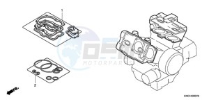 VFR800A9 France - (F / ABS CMF MME TWO) drawing GASKET KIT A