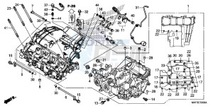 CBR1000S2 2ED - (2ED) drawing CRANKCASE