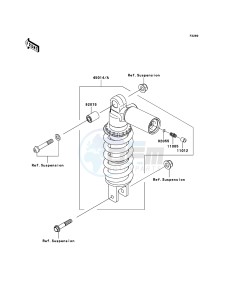 Z1000_ABS ZR1000C7F FR GB XX (EU ME A(FRICA) drawing Shock Absorber(s)