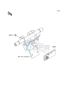 VN1700_VOYAGER_CUSTOM_ABS VN1700KDF GB XX (EU ME A(FRICA) drawing Reflectors