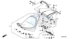 VT1300CXAC drawing SEAT