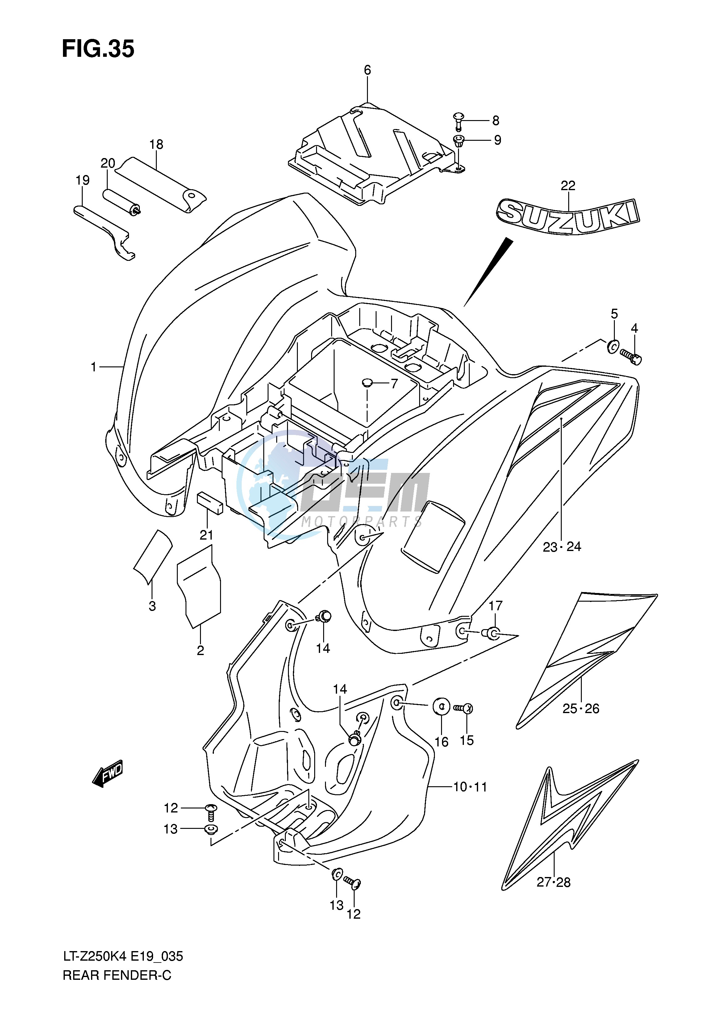 REAR FENDER