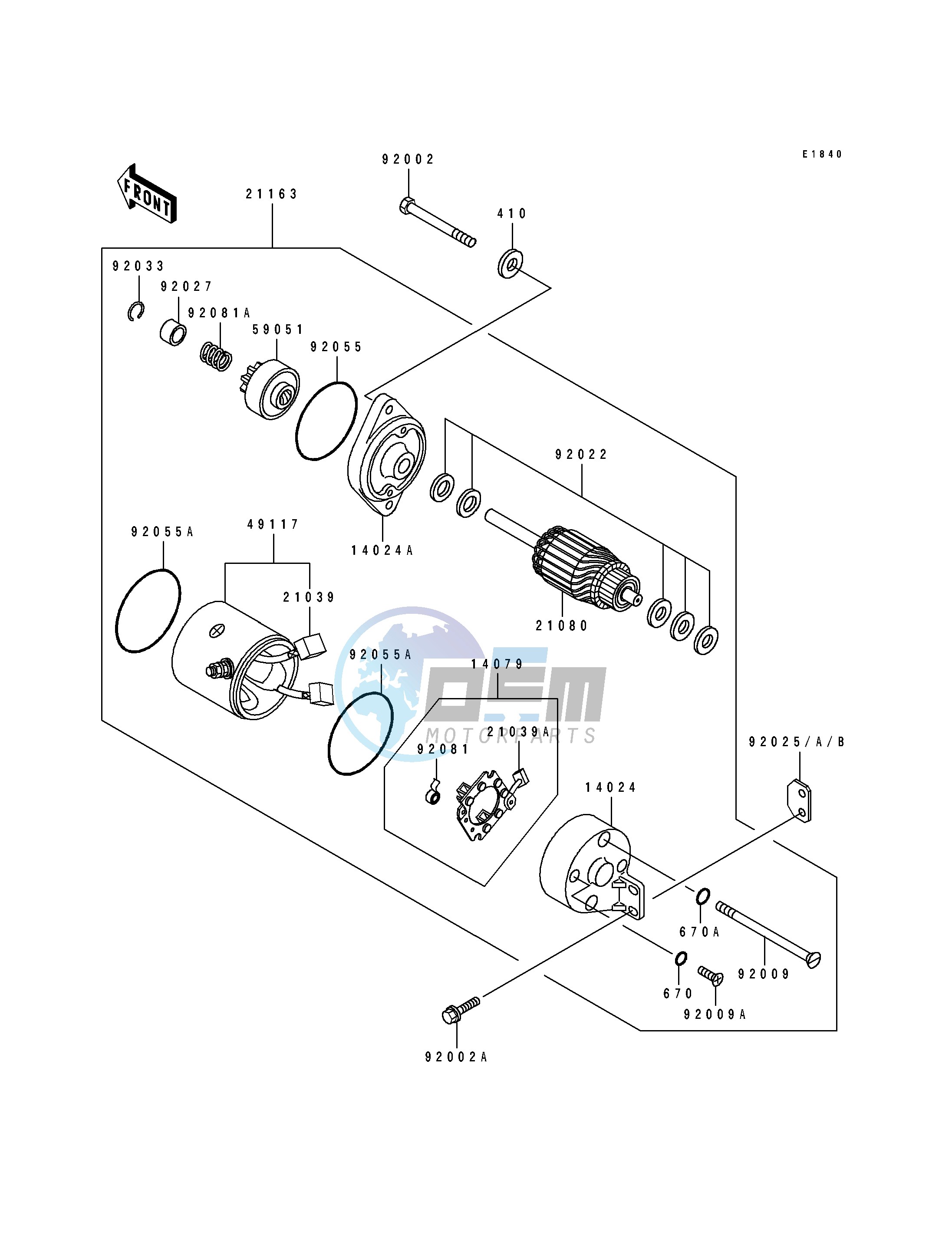 STARTER MOTOR