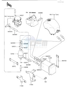 ZX 1000 A [NINJA 1000R] (A1-A2) [NINJA 1000R] drawing CANISTER