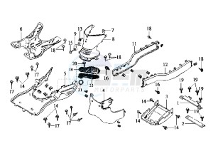 JOYRIDE EU2 - 125 cc drawing FLOOR