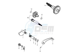 LOOXOR TSDI - 50 cc drawing GEAR GROUP