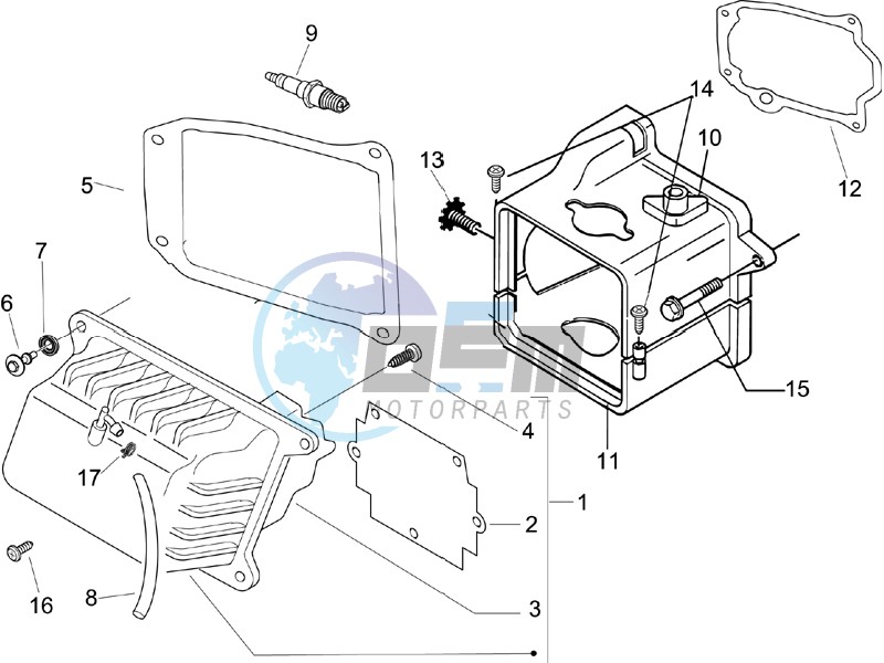 Cylinder head cover