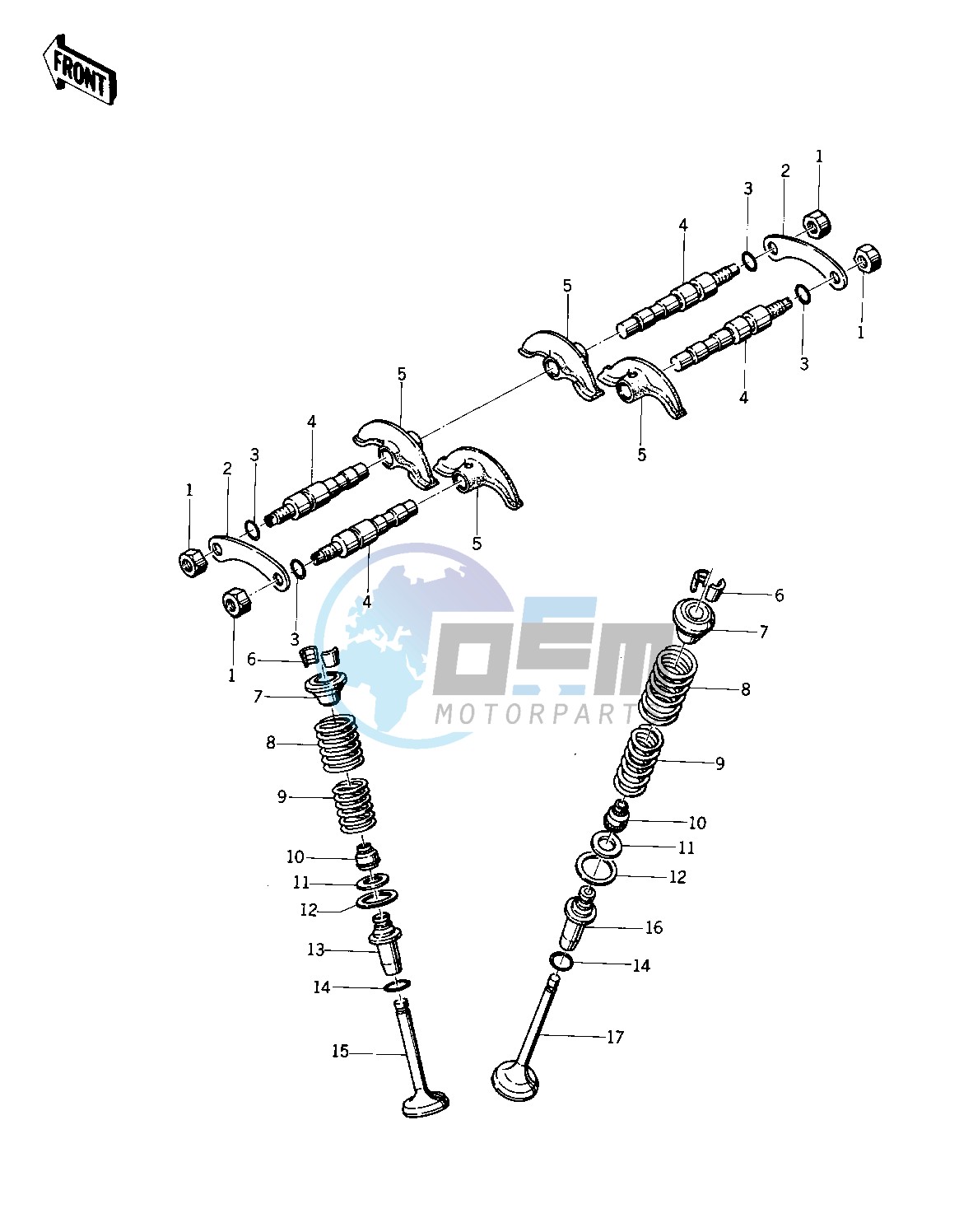 ROCKER ARMS_VALVES -- 75 S- -