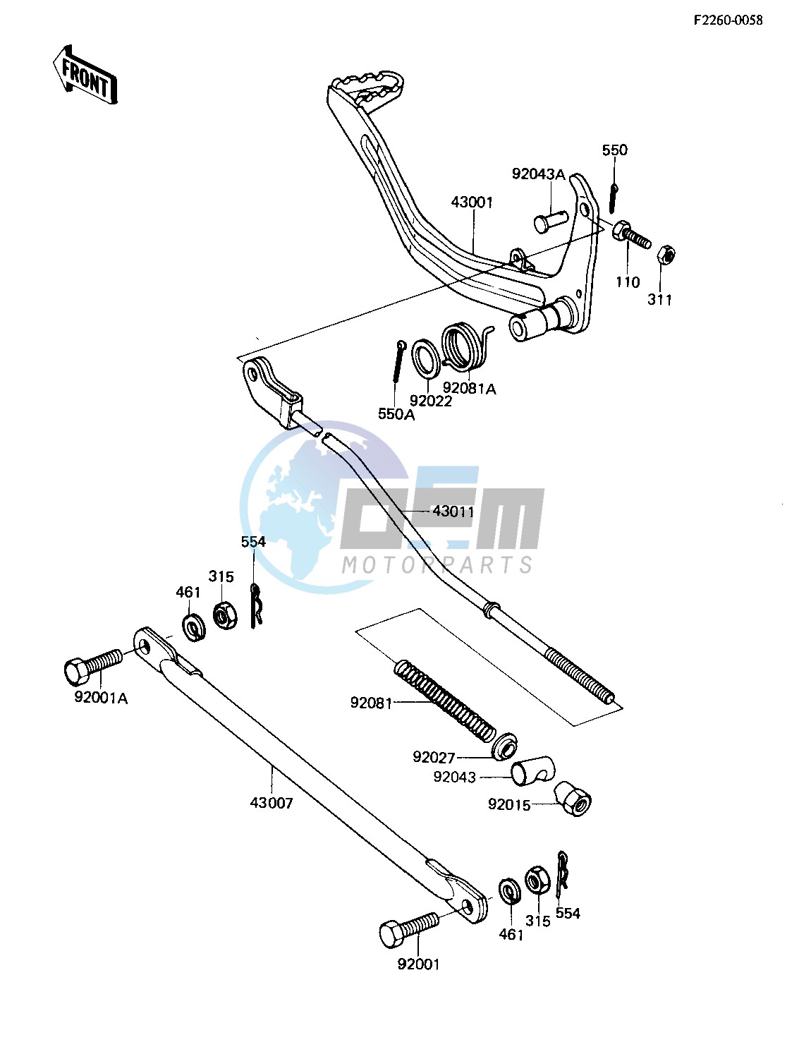 BRAKE PEDAL_TORQUE LINK