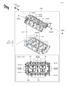 JET_SKI_ULTRA_310R JT1500NFF EU drawing Crankcase