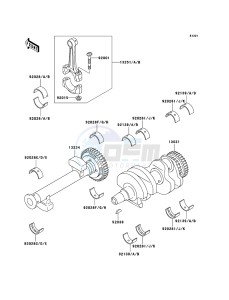 KLE500 KLE500B7F GB XX (EU ME A(FRICA) drawing Crankshaft