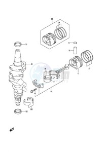 DF 60A drawing Crankshaft