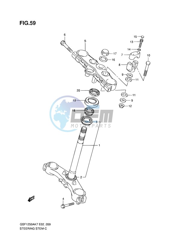 STEERING STEM