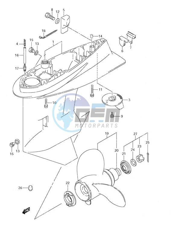 Gear Case (C/R)