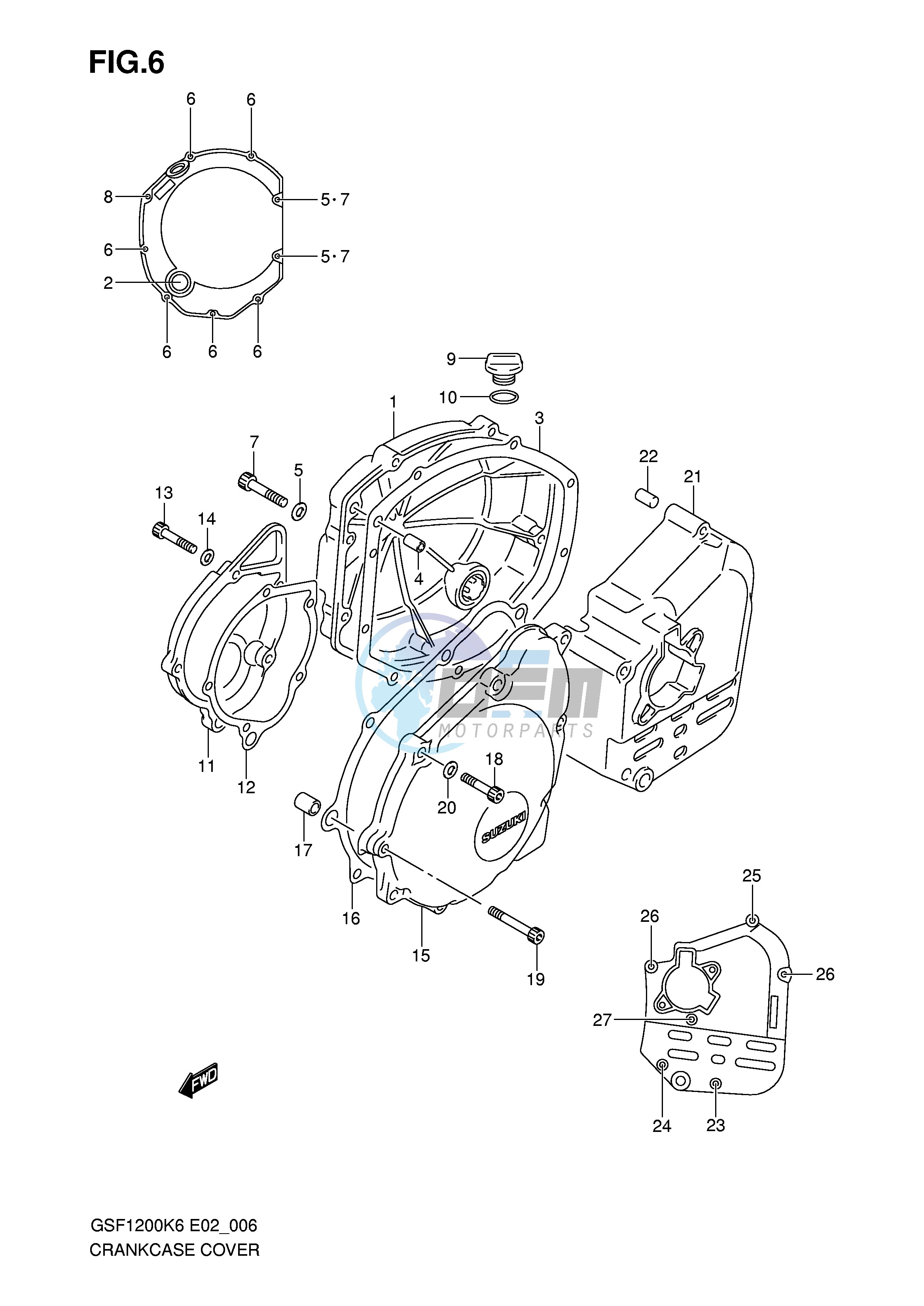 CRANKCASE COVER