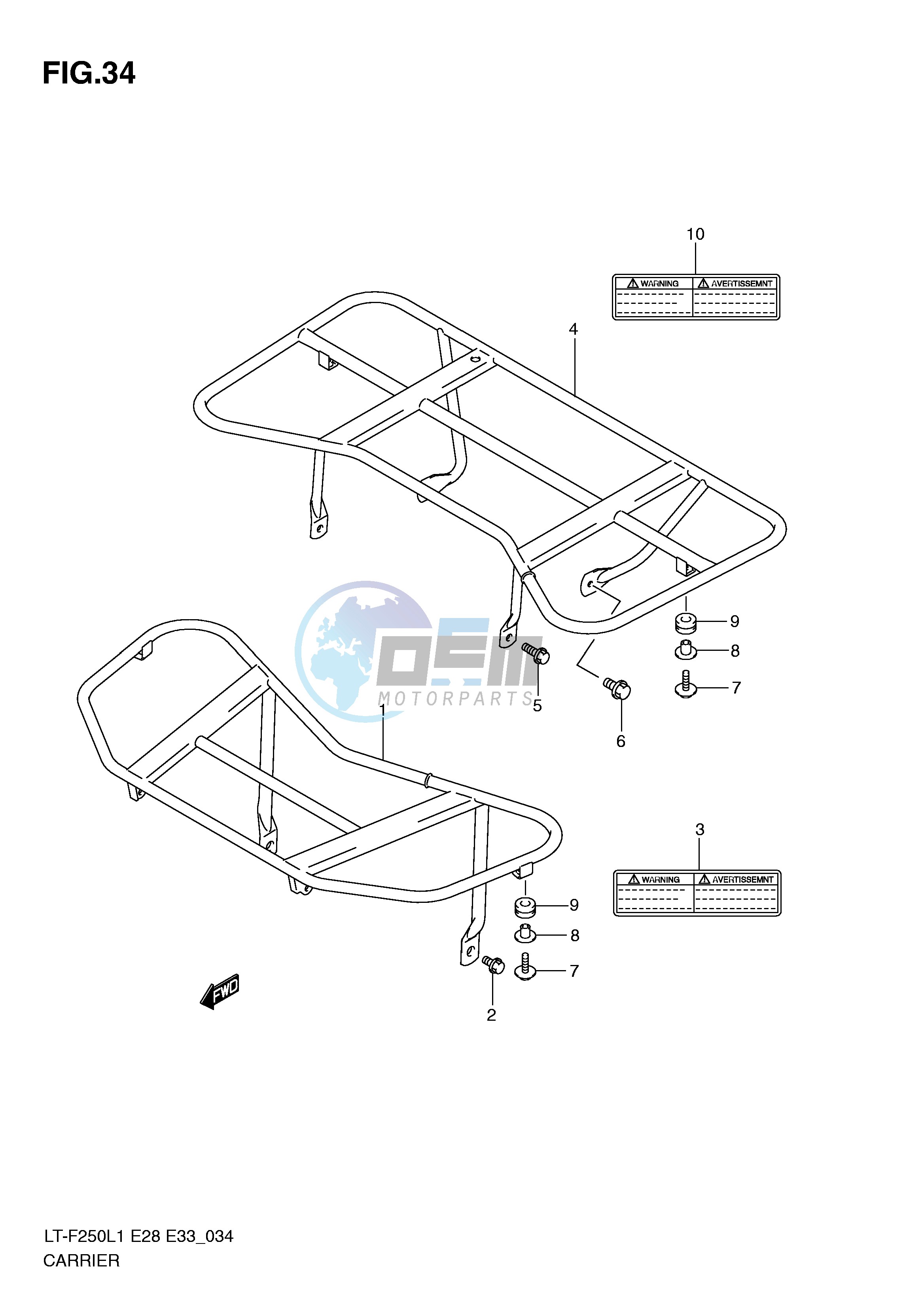 CARRIER (LT-F250L1 E28)