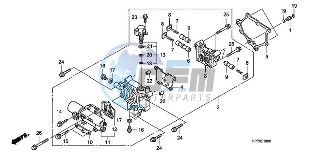 MAIN VALVE BODY