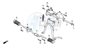 PK50M drawing STAND/STEP