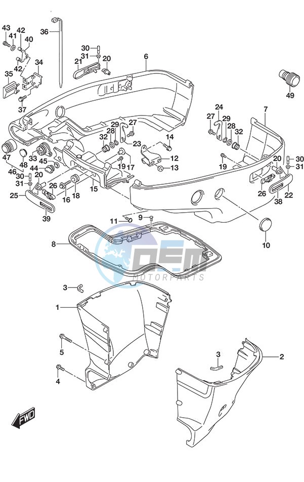 Side Cover DF 250S