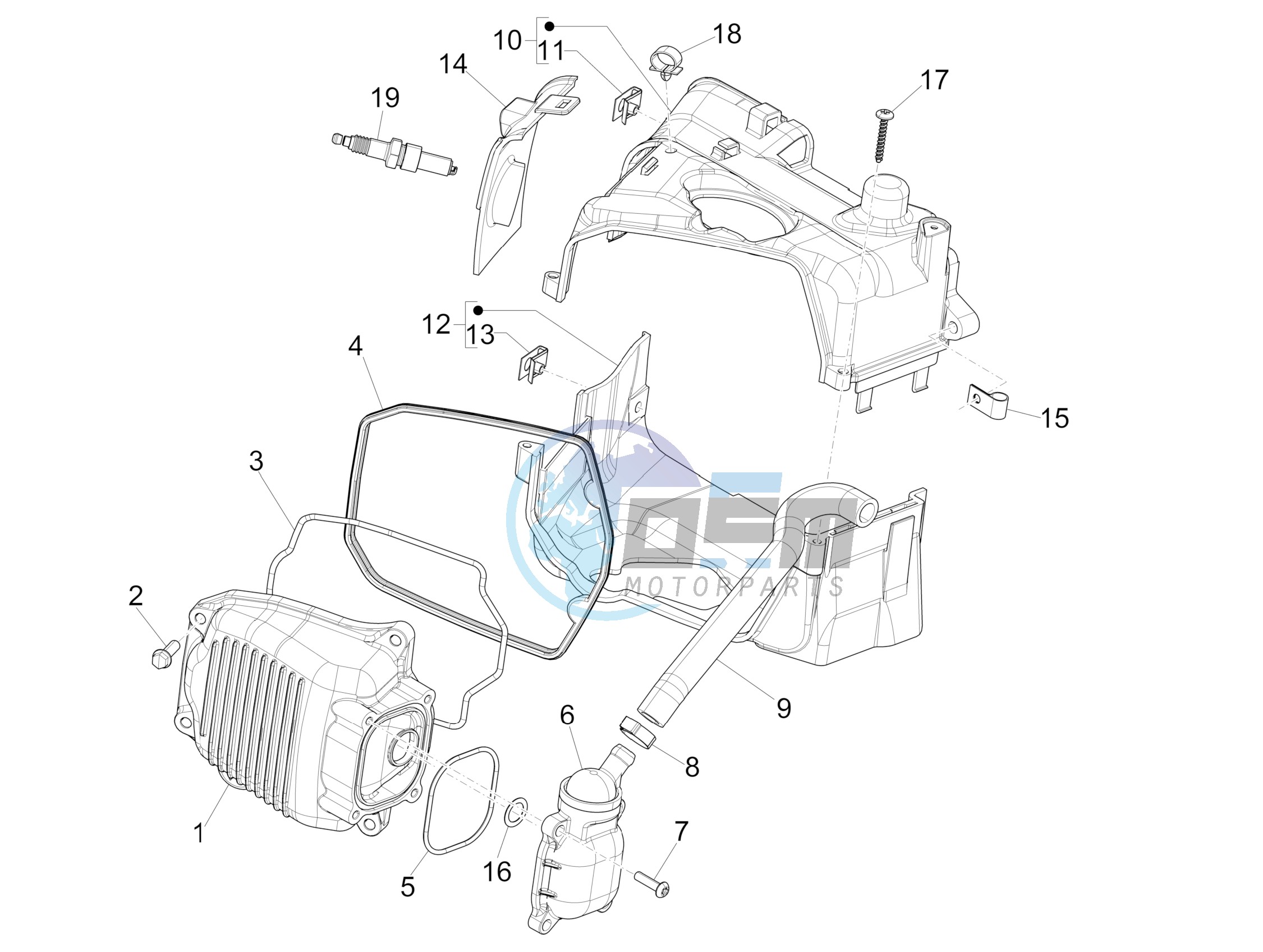 Cylinder head cover