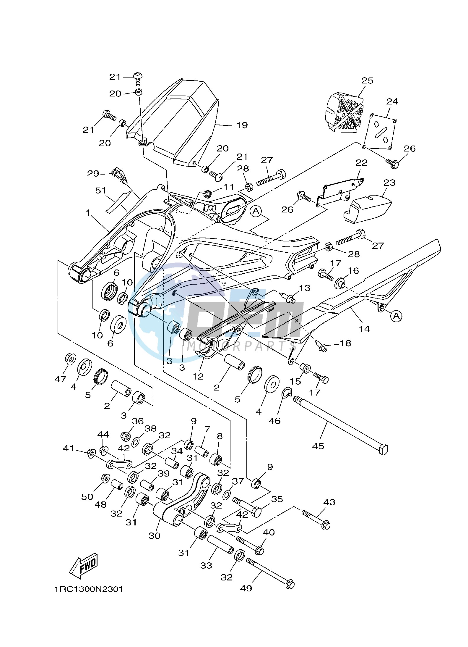 REAR ARM