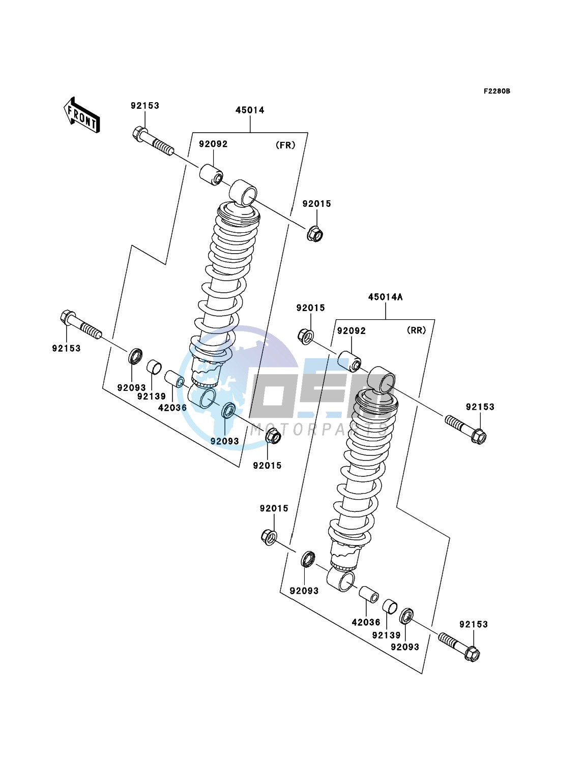 Shock Absorber(JKAVF750AAB601708-)