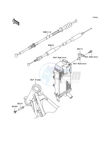 KX85 / KX85 II KX85B9F EU drawing Cables