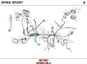 SPIKE-50-SPORT-ORANGE drawing ELECTRICAL