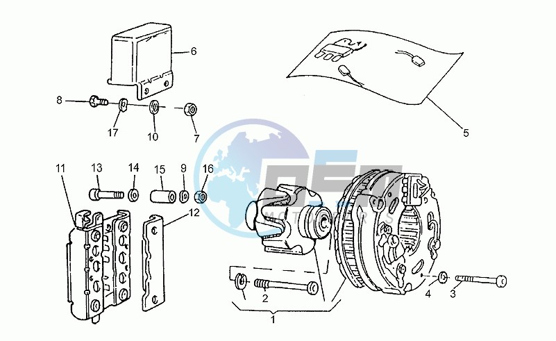 Bosch alternator