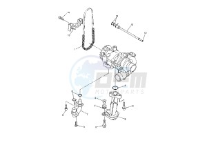 YZF R1 1000 drawing OIL PUMP