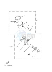 YZ125 (1SRM 1SRN 1SRP 1SRR 1SRR) drawing OPTIONAL PARTS 1