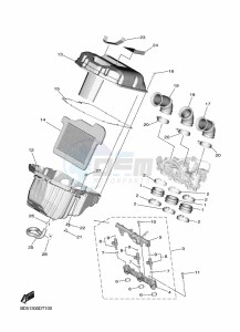 NIKEN MXT850 (BD5F) drawing INTAKE 2