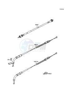 VN 1500 C [VULCAN 1500 L] (C3-C4) [VULCAN 1500 L] drawing CABLES