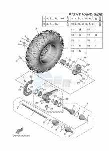 YXE850EN YXE85WPAL (BAN7) drawing FRONT WHEEL 2